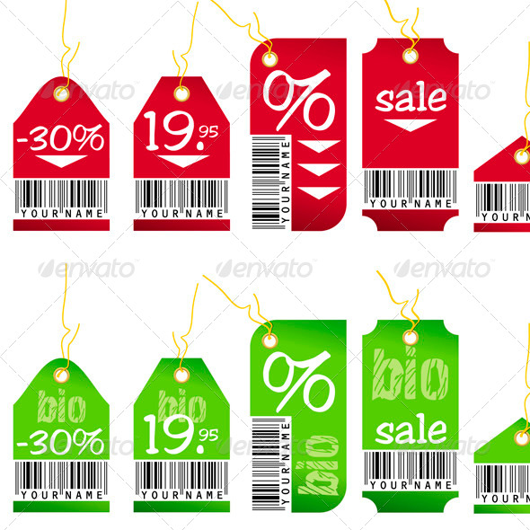 Discount and Sale Labels Set, Vectors GraphicRiver